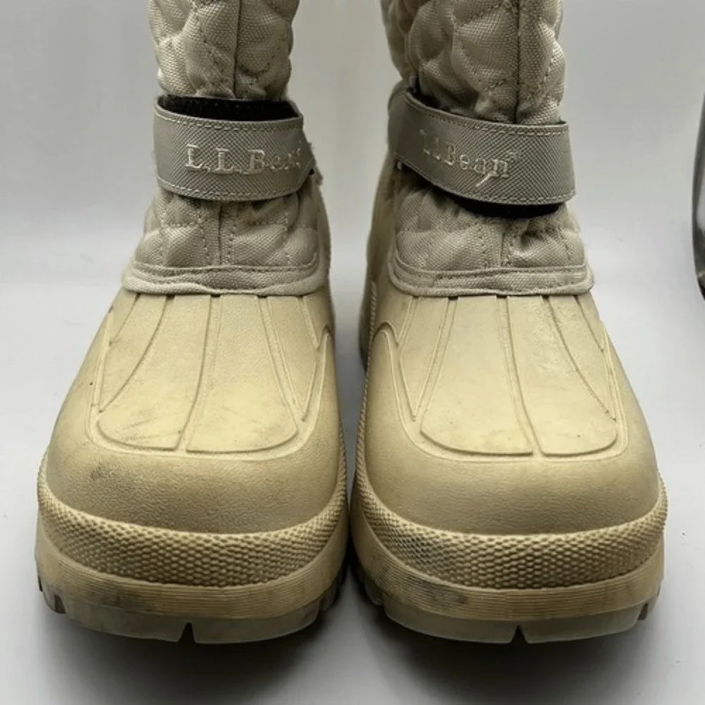 L.L. Bean kids‎ snow boots- kids size 4